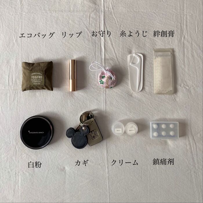 ポーチには