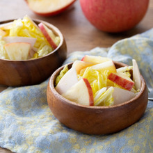 白菜とりんごのサラダ♪ひと手間でぐっと美味しく