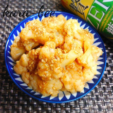 作り置きにも◎我が家の定番副菜!カリフラワーのごま酢味噌和え