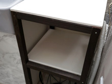 我が家サイズですっきり片付く!脱衣場にお着替えラックをDIY