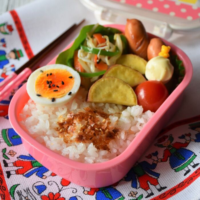 苦手野菜克服できるかな?園児のお弁当【ピーマン編】