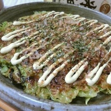 片栗粉で美味すぎる♪ キャベツだけなのに奥深いお好み焼き