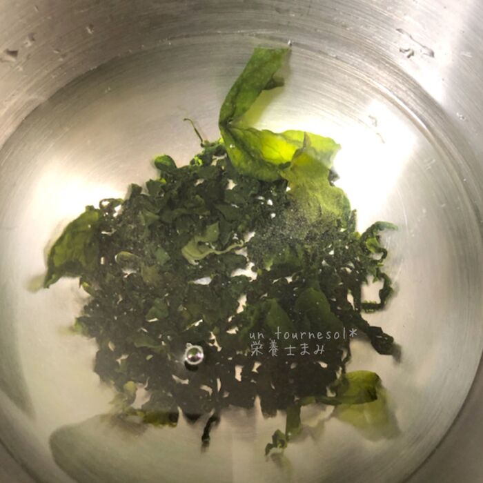 ①れんこんが大きいようなら、半月切りに!