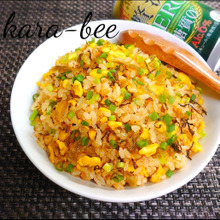 おつまみ炭水化物♪旨い!明太マヨ高菜チャーハン