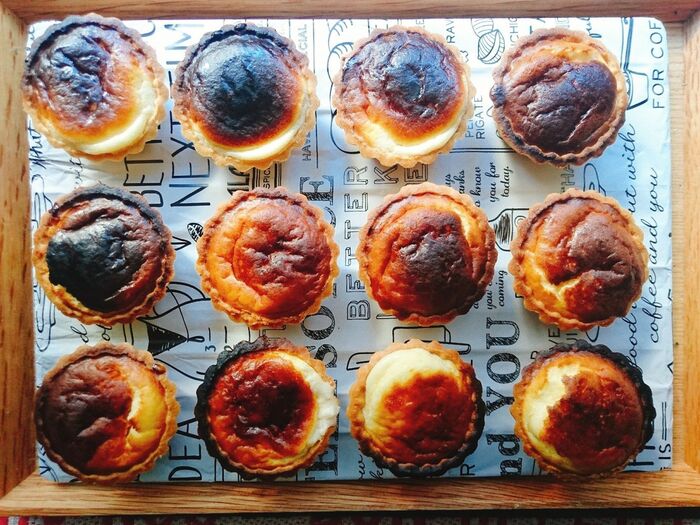 ★材料ほとんど100均!トロ―りベイクドチーズタルト★