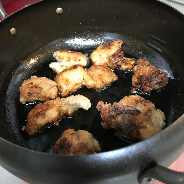 唐揚げ作ります!