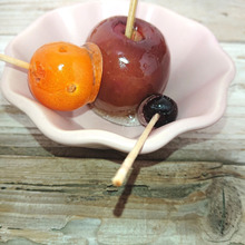 りんご飴、ブルーベリー飴、プチトマト飴