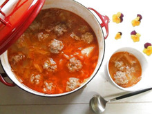 簡単!時短!ダイエットにも!♡おから入りまかないロールキャベツ風鍋♪