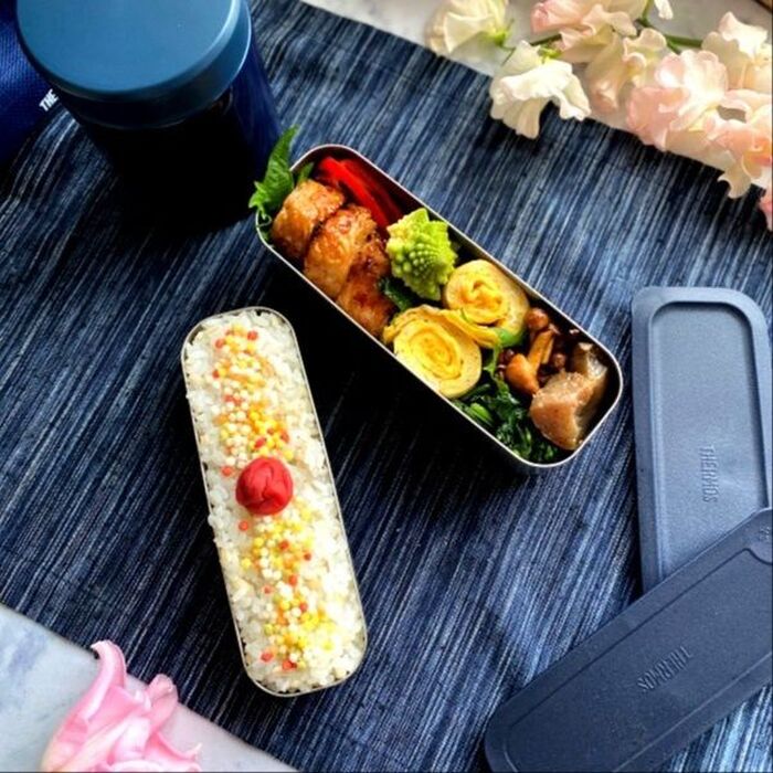 お弁当におすすめ!卵1個フライパンで作るくるくる玉子巻き