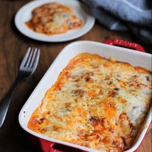 お餅が余ったら試してほしい!おもちラザニア