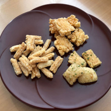 【切り餅を使って】サクサクおかき作り