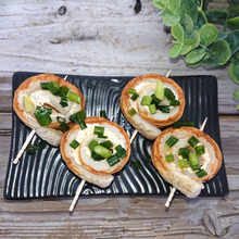 2分で簡単、明太子マヨネーズちくわ巻き