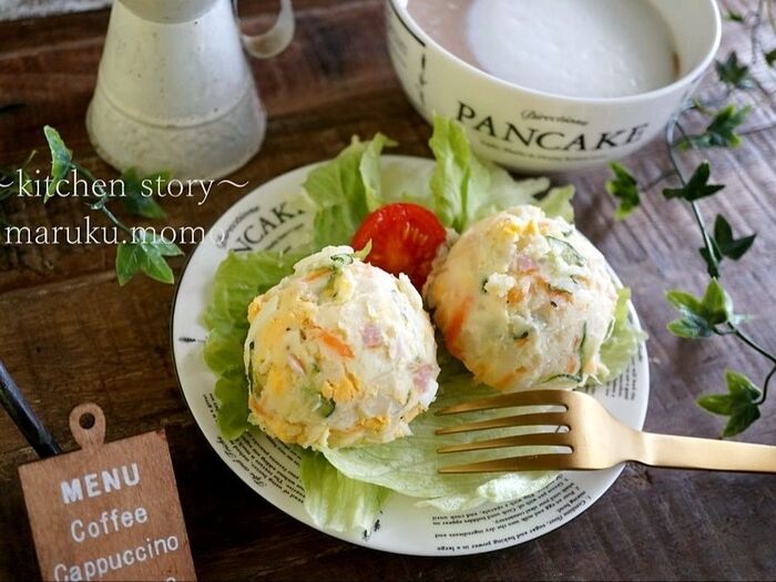 デリ風♪わが家のポテトサラダ&サンドイッチ❤