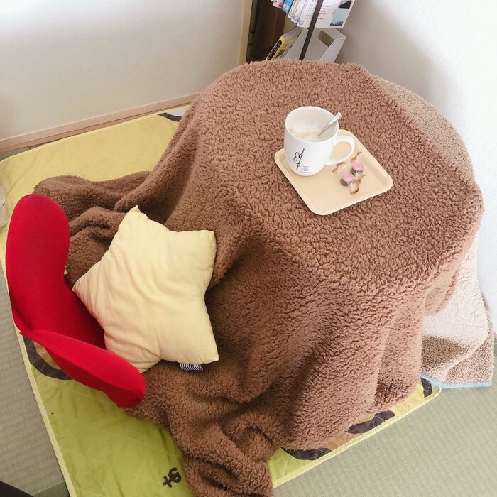 冬の癒し♡おひとり様用コタツはなんちゃってでいいんじゃない?