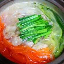 すぐ火が通って簡単&時短☆しゃぶしゃぶリボン鍋