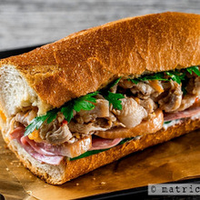 具がこぼれる!?贅沢「お肉のバインミー」Bánh mì thitは家でつくるのが正解!