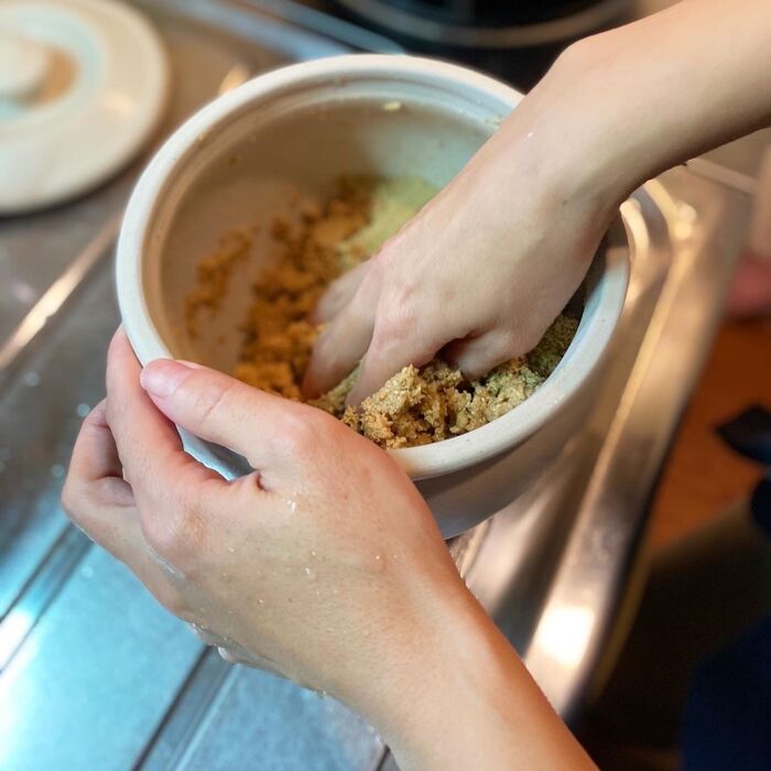 ぬか床さんをいれてみました