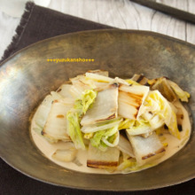 こくうま!焼き白菜のクリーム煮