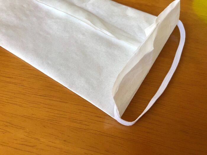 ホッチキスで留めて完成!