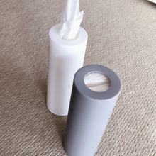 プラ製なら水場にOK♪縦長シンプルなティッシュボトル