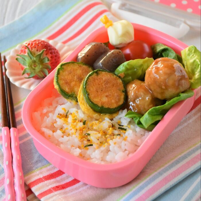 苦手野菜克服できるかな?園児のお弁当【ピーマン編②】