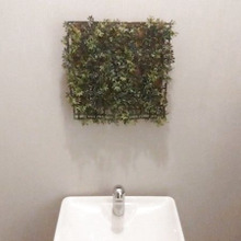 簡単リメイク❗️壁掛けフェイクグリーンマット🍀