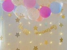 カンタン♪ときめきパーティーDECO♪ **星降るバルーンガーランド**