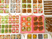 お弁当作り置きおかず(冷凍保存) ベーコン巻き花