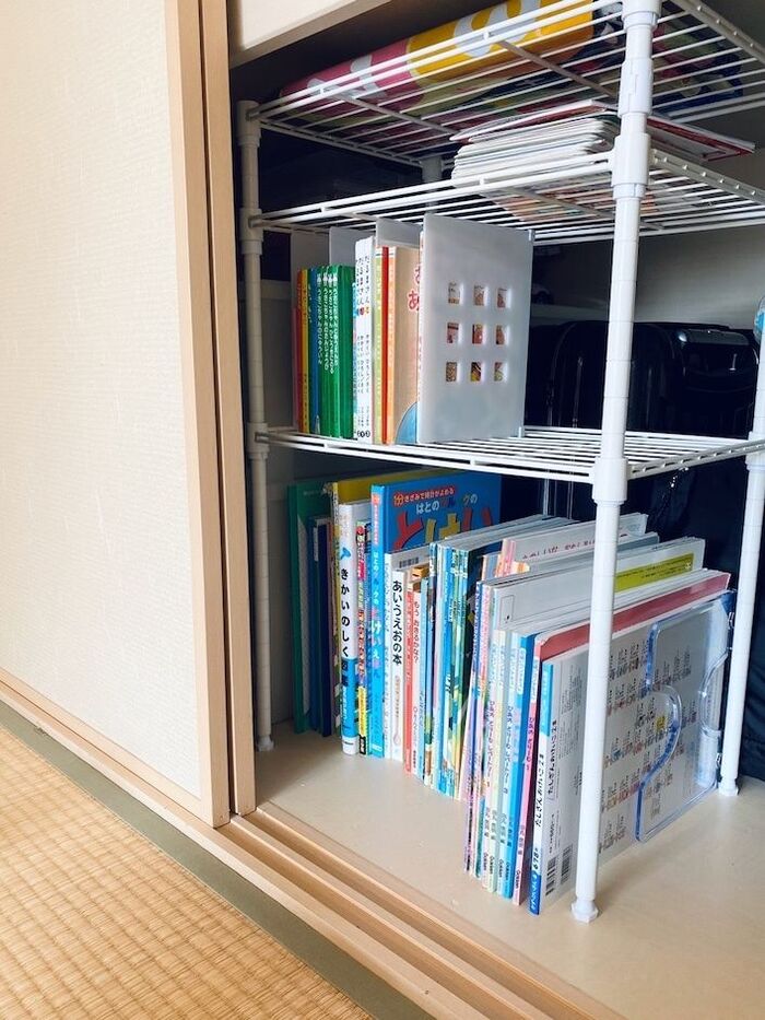【収納】押入れに絵本収納 子どもが絵本を片付けられる2つのコツ