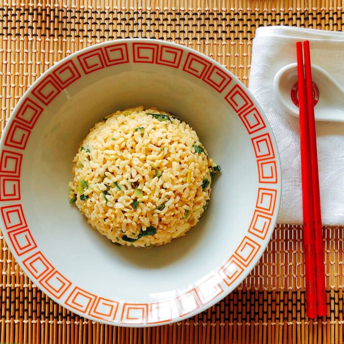 香味野菜香る♪玄米卵チャーハン