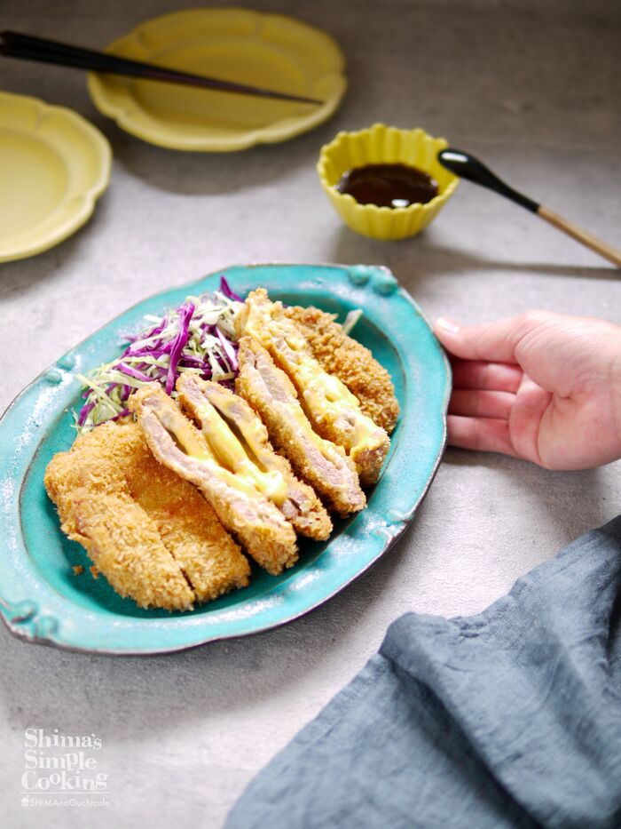 【レシピ・料理のコツ】楽チン衣つけで揚げ物を楽しく!【とろ〜りチーズinとんかつ】