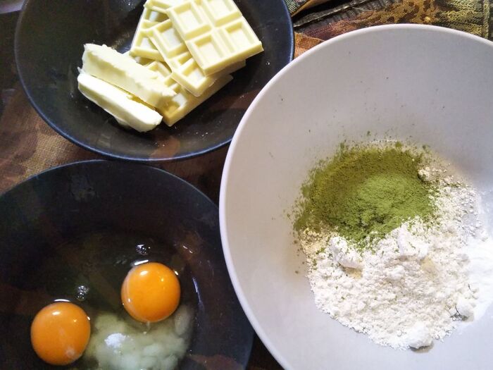 ■抹茶ガトーショコラの作り方■