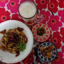 💛💜💚💛💜💚本気のジャーマンポテト「ブラート・カルトッフェルン」💚💛💜💚💛💚