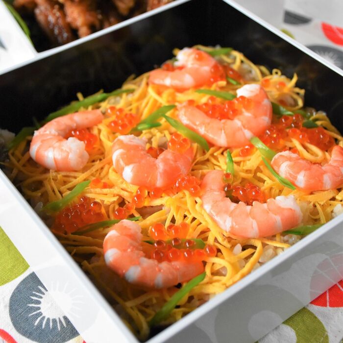 春のお祝いシーズンに♡丁寧に作る基本のちらし寿司