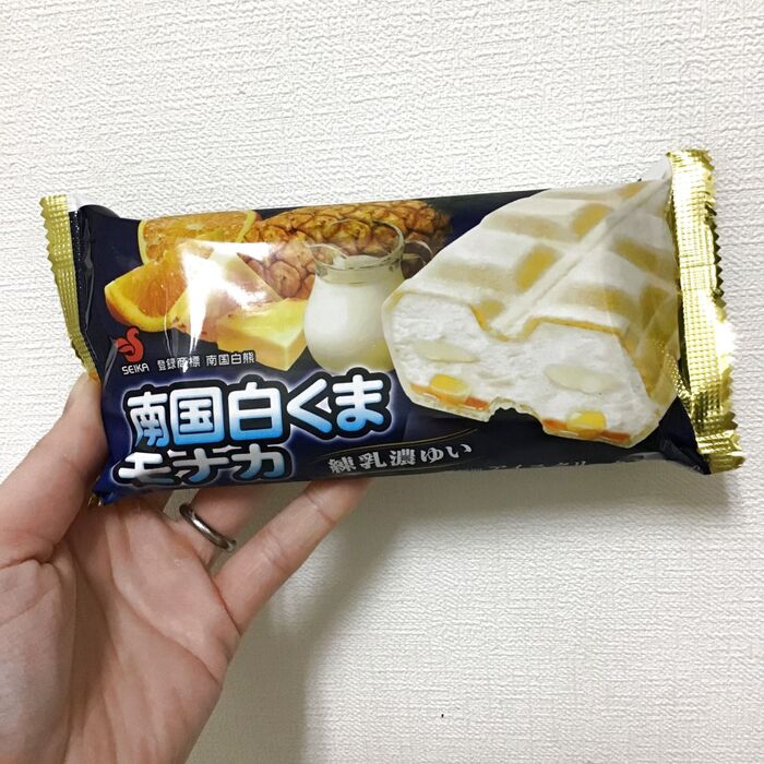 鹿児島・宮崎販売だった南国白くまモナカが関西にも上陸!