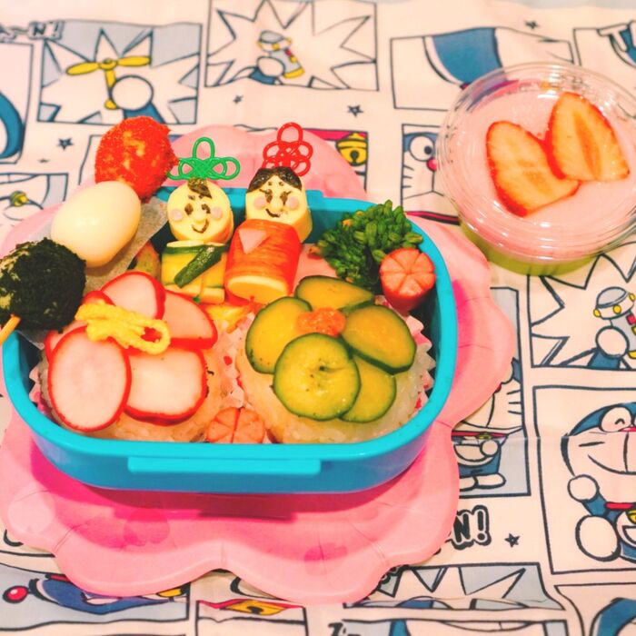 ひなまつり弁当🌸