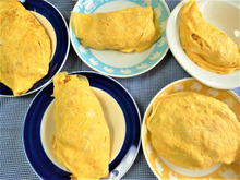 ふわふわ卵のオムライス♡