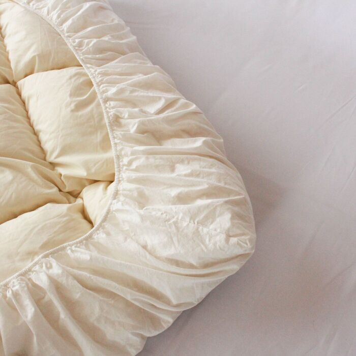 ボックスシーツカバーを使う