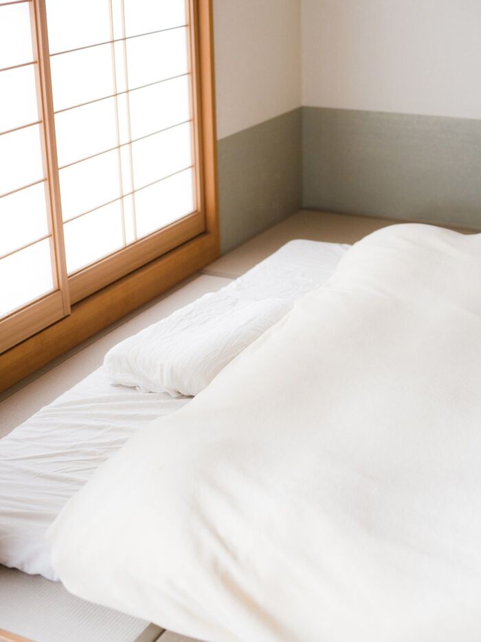 面倒な掛け布団カバーの脱着、この方法で一発解決!