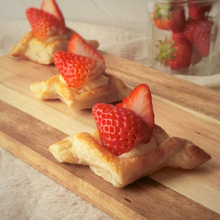 春スイーツ★苺のカスタードパイ