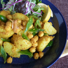 スパイスで香りも楽しい♪新ジャガのサブジ