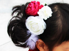 100均材料で簡単5分!子供ヘア節句七五三卒園入学結婚式もおすすめ