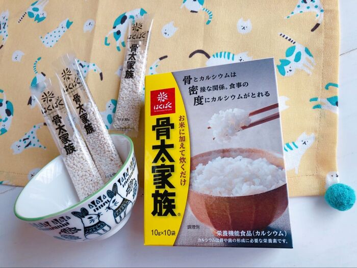 はくばく♡骨太家族で〜秘密のカルシウム摂取♡