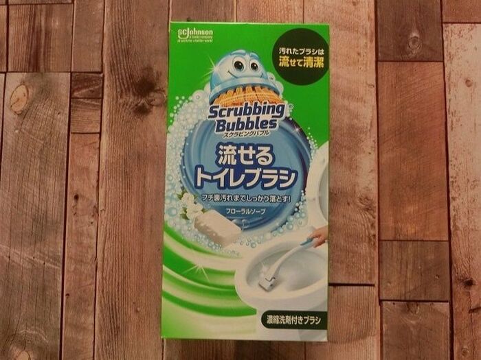 週1お掃除でトイレがピッカピカ~洗剤いらずのトイレブラシ