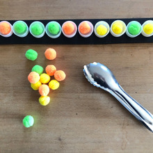 【おうちで遊ぶ】ペットボトルキャップで数遊び