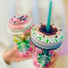 クリアカップをチャーミングGOODSにリメイク♪ **カンタン♪ときめきハンドメイド♪ **