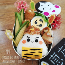 こんな可愛い鬼…斬れない!鬼ぎり弁当♪