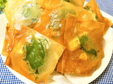 1袋で20個出来ちゃう半分に折るだけ☆簡単春巻き