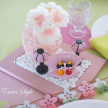 100均『和』の食卓をオシャレに作る「2つ」のコツ。雛祭りハンドメイド作品でテーブルコーデ。