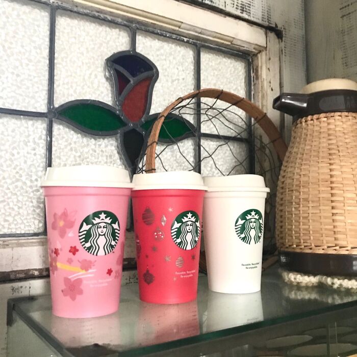 繰り返し使える!コレクションで飾ってもオシャレなスタバリユーザブルカップ